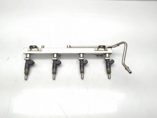 топливная рампа BMW 3 серия E90/E91/E92/E93 E90 2005, 2.0 л., i, N46 B20 B, бензин, 6МКПП, titansilber / 354, седан, задний привод, правый руль, 7530420, 7526892