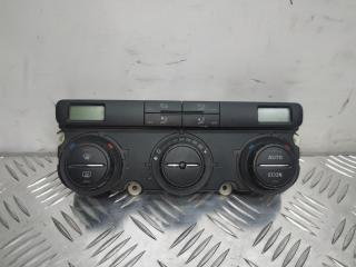 блок управления печки / климат-контроля Skoda Octavia 2 поколение (A5) 1Z 2005, 2.0 л., TDi, BKD, дизель, вариатор, бежевый, лифтбэк, передний привод, правый руль, 1Z0907044AB
