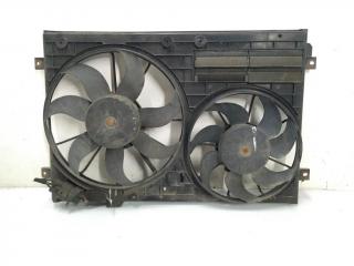 вентилятор радиатора Volkswagen Passat B6 2007, 2.0 л., TDi, BKP, дизель, 6МКПП, серебро, седан, передний привод, правый руль, 1K0121207AA