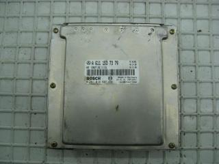 блок управления двигателем Mercedes-Benz C-Класс W203/S203/CL203 S203 2002, 2.2 л., CDi, OM 611.962, дизель, АКПП, черный, универсал, задний привод, правый руль, A6111537379, 0281010607