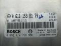 блок управления двигателем Mercedes-Benz C-Класс W203/S203/CL203 W203 2002, 2.2 л., CDi, OM 611.962, дизель, 6МКПП, aragonitblau / 941, седан, задний привод, правый руль, A6111538179, 0281010798 - фото №2