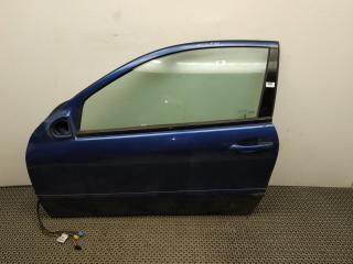 дверь передняя левая Mercedes-Benz C-Класс W203/S203/CL203 CL203 2002, 2.2 л., CDi, OM 611.962, дизель, 6МКПП, синий, хетчбэк 3 дв., задний привод, правый руль
