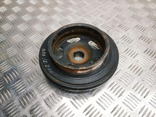 шкив коленвала Mercedes-Benz C-Класс W203/S203/CL203 W203 2001, 2.2 л., CDi, OM 611.962, дизель, 6МКПП, золотой, седан, задний привод, правый руль, A6110300203, A6460300903, A611030003