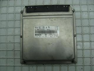 блок управления двигателем Mercedes-Benz Sprinter 1 поколение (W901-905) [рестайлинг] W903 2001, 2.1 л., CDi, OM 611.981, дизель, 5МКПП, arktikweiss / 9147, микроавтобус, задний привод, правый руль, A6111531479, 0281010423