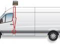молдинг переднего левого крыла Mercedes-Benz Sprinter 2 поколение (W906) 2013, 2.1 л., CDi, OM 651.955, дизель, 6МКПП, arktikweiss / 9147, микроавтобус, задний привод, правый руль, A9066903062 - фото №3
