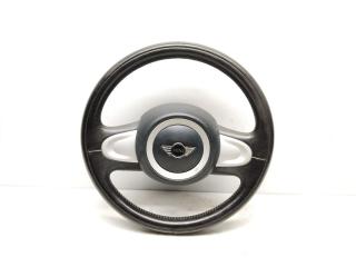 руль Mini Cooper 2 поколение R56 2007, 1.6 л., i, N12 B16 A, бензин, 6МКПП, pure silver / 900, хетчбэк 3 дв., передний привод, правый руль, 32302752916, 32302757663