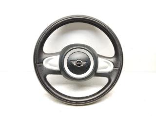 руль Mini Cooper 2 поколение R56 2006, 1.6 л., i, N12 B16 A, бензин, 6МКПП, astro black / a25, хетчбэк 3 дв., передний привод, правый руль, 32302752916, 32302757663