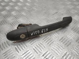 ручка наружная Mercedes-Benz Vito W639 2004, 2.2 л., CDi, OM 646.983, дизель, 6МКПП, красный, микроавтобус, задний привод, правый руль