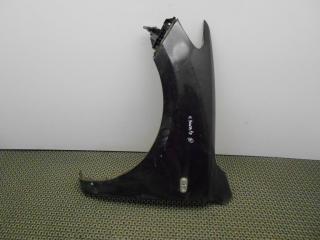 крыло переднее левое Hyundai Santa Fe 2 поколение (CM) CM 2006, 2.2 л., CRDi, D4EB, дизель, АКПП, ebony black / eb, внедорожник 5 дв., полный привод, правый руль