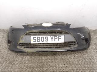 бампер передний Ford Fiesta 6 поколение 2009, 1.2 л., i, бензин, 5МКПП, чёрный, хетчбэк 5 дв., передний привод, правый руль, 8A6117757A