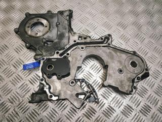 крышка двигателя передняя Kia Sorento 1 поколение BL 2003, 2.5 л., CRDi, D4CB, дизель, АКПП, серебро, внедорожник 5 дв., полный привод, правый руль