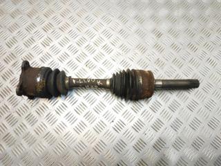 полуось передняя правая (приводной вал, ШРУС) Mitsubishi L200 3 поколение 2000, 2.5 л., TD, 4D56 TD, дизель, 5МКПП, red / ru3b, пикап, полный привод, правый руль, MR276870