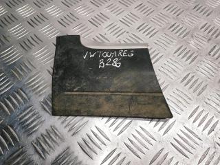 молдинг переднего левого крыла Volkswagen Touareg 1 поколение 2004, 2.5 л., TDi PD, BAC, дизель, 6МКПП, black magic / lc9z, внедорожник 5 дв., полный привод, правый руль, 7L6854959A