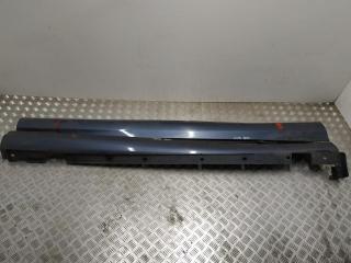 накладка на порог Mercedes-Benz CLK-Класс C209/A209 C209 2002, 2.6 л., i, M 112.912, бензин, АКПП, iolithblau / 357, купе, задний привод, правый руль, A2096900440, A2096900340