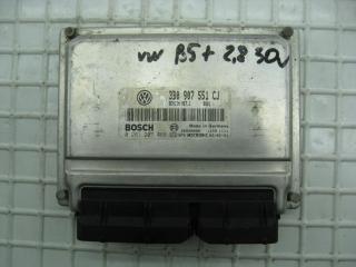 блок управления двигателем Volkswagen Passat B5 [рестайлинг] 2004, 2.8 л., i, BBG, бензин, вариатор, серебро, седан, передний привод, правый руль, 3B0907551CJ, 0261207466