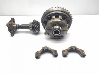 редуктор заднего моста Jeep Grand Cherokee WK 2007, 3.0 л., CRD, EXL, дизель, АКПП, черный, внедорожник 5 дв., полный привод, правый руль, 52114006AA