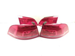 фонари задние (комплект) Volkswagen Passat B7 2011, 1.6 л., TDi, CAYC, дизель, 6МКПП, deepblack / lc9x, универсал, передний привод, правый руль, 3AF945096A, 3AF945095A, 3AF945094Q, 3AF945093C