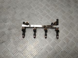 форсунка Opel Astra H 2005, 1.4 л., i, Z 14 XEP, бензин, 5МКПП, черный, хетчбэк 5 дв., передний привод, правый руль, 0280158501, 0280151208