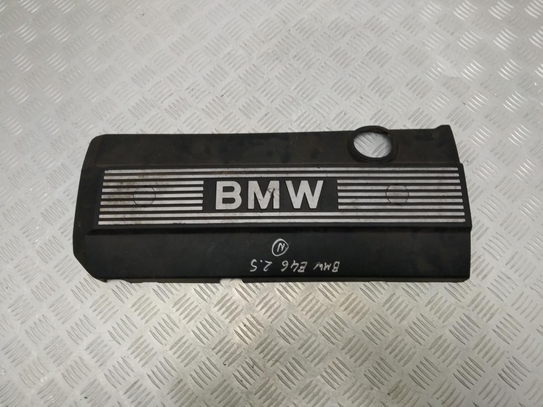 декоративная крышка двигателя BMW 5 серия E39 1999, 2.5 л., i, M52 B25 (256S3), бензин, АКПП, серебро, седан, задний привод, правый руль, 11121710781 - фото №1