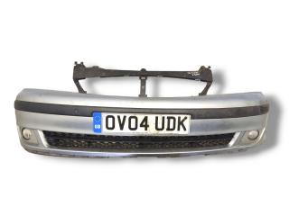 бампер передний Ford Galaxy 1 поколение [рестайлинг] 2004, 1.9 л., TDi PD, ASZ, дизель, 6МКПП, machine silver, минивэн, передний привод, правый руль, YM2117C931