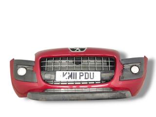 бампер передний Peugeot 3008 1 поколение 2011, 1.6 л., HDi, 9HR (DV6C), дизель, 6МКПП, rouge babylone / lkr, внедорожник 5 дв., передний привод, правый руль, 7401RZ