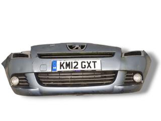 бампер передний Peugeot 5008 1 поколение 2012, 1.6 л., HDi, 9HR (DV6C), дизель, 6МКПП, bleu philae / kgy, минивэн, передний привод, правый руль, 9687444877