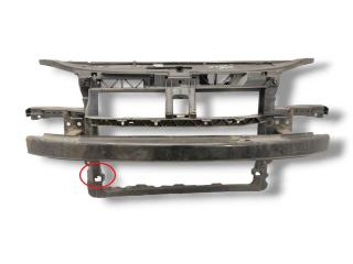 передняя панель крепления облицовки (телевизор) Volkswagen Polo 4 поколение [рестайлинг] 2007, 1.2 л., i, BME, бензин, 5МКПП, olympiablau / la5k, хетчбэк 5 дв., передний привод, правый руль, 6Q0805588S