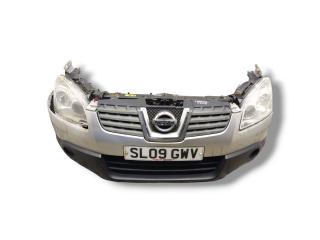 передняя часть (ноускат) в сборе Nissan Qashqai 1 поколение 2009, 1.6 л., i, HR16DE, бензин, 5МКПП, silver / ky0, внедорожник 5 дв., передний привод, правый руль