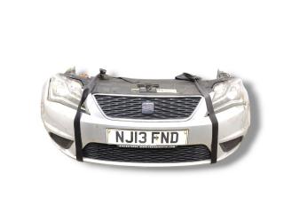 передняя часть (ноускат) в сборе SEAT Toledo 4 поколение KG 2013, 1.6 л., TDi, CAYC, дизель, 5МКПП, reflex silver / la7w, лифтбэк, передний привод, правый руль
