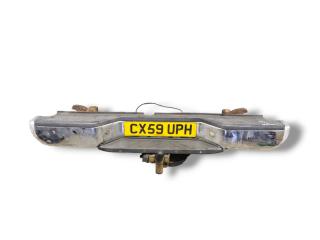 бампер задний Nissan Navara D40 2009, 2.5 л., DCi, YD25DDTi, дизель, 6МКПП, black / gn0, пикап, полный привод, правый руль