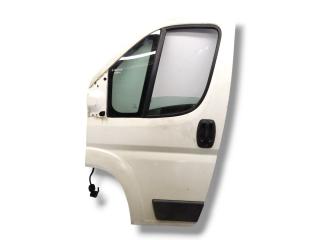 дверь передняя левая Peugeot Boxer 2 поколение 250 2011, 2.2 л., HDi, 4HV (P22DTE), дизель, 5МКПП, blanc banquise / ewp, микроавтобус, передний привод, правый руль, 9002EJ
