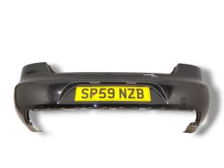 бампер задний Skoda Superb 2 поколение 3T 2009, 1.9 л., TDi PD, BXE, дизель, 5МКПП, black magic / lf9r, лифтбэк, передний привод, правый руль, 3T5807421