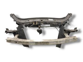 передняя панель крепления облицовки (телевизор) Renault Grand Scenic 2 поколение 2006, 1.6 л., i, K4M 766, бензин, 6МКПП, голубой, минивэн, передний привод, правый руль, 8200137495, 8200137496