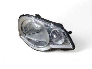 фара правая Volkswagen Polo 4 поколение [рестайлинг] 2007, 1.4 л., i, BBY, бензин, 5МКПП, shadowblue / ld5q, хетчбэк 5 дв., передний привод, правый руль, 1EL24701904, 6Q2941008N