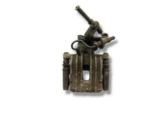 суппорт задний левый Audi A3 8P/8PA [2-й рестайлинг] 2009, 1.9 л., TDi PD, BLS, дизель, 5МКПП, brillantschwarz / ly9b, хетчбэк 5 дв., передний привод, правый руль, 1K0615423J