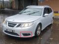 решётка бампера боковая левая Saab 9-3 2 поколение [рестайлинг] 2009, 1.9 л., TiD, Z 19 DTR, дизель, 6МКПП, snow silver / 05u, универсал, передний привод, правый руль, 12769763 - фото №3