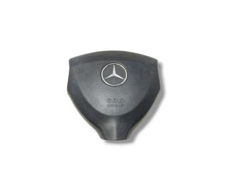 подушка безопасности водителя Mercedes-Benz A-Класс W169 2007, 1.5 л., i, M 266.920, бензин, 5МКПП, kometgrau / 748, хетчбэк 5 дв., передний привод, правый руль, 1698600102