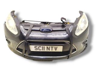 передняя часть (ноускат) в сборе Ford Grand C-Max 2 поколение 2011, 1.6 л., i, PNDA, бензин, 5МКПП, panther black / fa, минивэн, передний привод, правый руль