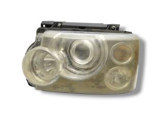 фара левая Land Rover Range Rover 3 поколение L322 2005, 3.0 л., TD, 306D1, дизель, АКПП, bonatti grey / 659, внедорожник 5 дв., полный привод, правый руль, XBC501322LPO, 1LL238035