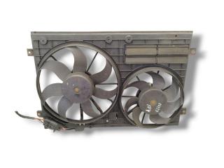 вентилятор радиатора Audi A3 8P/8PA [рестайлинг] 2006, 2.0 л., TDi PD, BKD, дизель, 6МКПП, delfingrau / lx7z, хетчбэк 5 дв., передний привод, правый руль, 1K0121207AQ