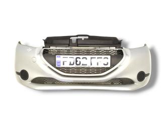 бампер передний Peugeot 208 1 поколение 2012, 1.4 л., HDi, 8HR (DV4C), дизель, 5МКПП, gris aluminium / ezr, хетчбэк 3 дв., передний привод, правый руль, 1607397880