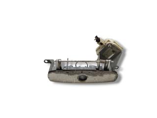 ручка крышки багажника Volkswagen Polo 4 поколение [рестайлинг] 2006, 1.4 л., TDi PD, BNM, дизель, 5МКПП, reflex silver / la7w, хетчбэк 3 дв., передний привод, правый руль, 6Q6827297F, 6Q6827565G