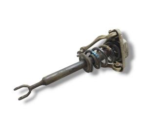 стойка передняя левая Audi A6 4F/C6 2007, 3.0 л., TDi, ASB, дизель, АКПП, austerngrau / lz7q, универсал, полный привод, правый руль, 4F0413031AJ, 4F0411105DB