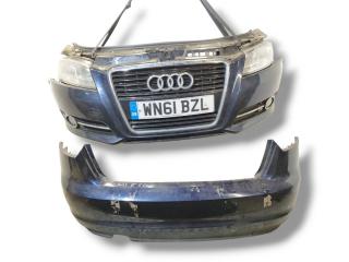 передняя часть (ноускат) в сборе Audi A3 8P/8PA [2-й рестайлинг] 2011, 2.0 л., TDi PD, CFFB, дизель, 6МКПП, tiefseeblau / lz5a, хетчбэк 5 дв., передний привод, правый руль, 8P0805588L, 8P0807105E, 8P0853651M
