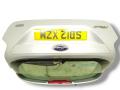 крышка багажника (дверь 3-5) Ford Focus 3 поколение 2012, 1.6 л., TDCi, T1DB, дизель, 6МКПП, moondust silver / 0b, хетчбэк 5 дв., передний привод, правый руль, 1838957, PBM51-A40410-AE - фото №14