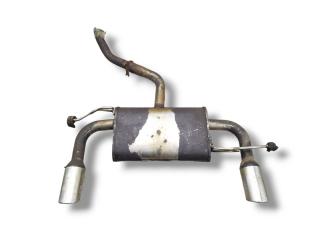 банка глушителя задняя SEAT Leon 2 поколение 2009, 1.4 л., MPI, BXW, бензин, 5МКПП, rojo emocion / ls3h, хетчбэк 5 дв., передний привод, правый руль