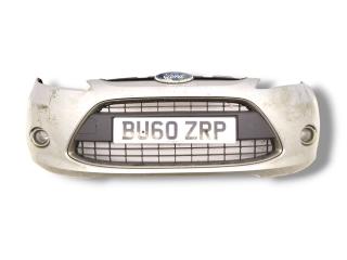 бампер передний Ford Fiesta 6 поколение 2010, 1.4 л., TDCi, F6JD, дизель, 5МКПП, moondust silver / 69, хетчбэк 5 дв., передний привод, правый руль, 8A6117K819