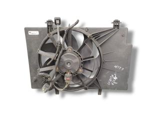 вентилятор радиатора Ford Fiesta 6 поколение 2010, 1.4 л., TDCi, F6JD, дизель, 5МКПП, moondust silver / 69, хетчбэк 5 дв., передний привод, правый руль, 8V518C607CG