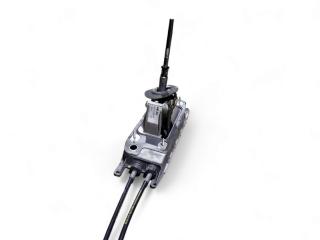 кулиса Audi A3 8P/8PA [рестайлинг] 2006, 2.0 л., TFSI, BWA, бензин, 6МКПП, синий, хетчбэк 3 дв., передний привод, правый руль, 1K0711061A, 1K0711049AT