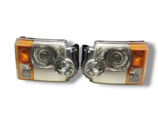 фара Land Rover Discovery 3 поколение L319 2005, 2.7 л., TD, 276DT, дизель, АКПП, zambesi silver / 737, внедорожник 5 дв., полный привод, правый руль, XBC500042, XBC500052
